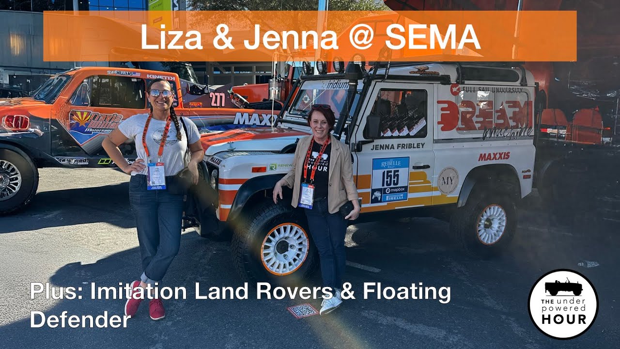 Имитации Land Rover, плавающий Defender и выставка SEMA