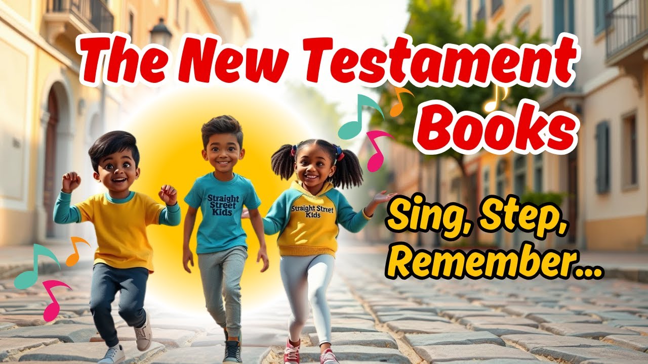 The New Testament Books – Straight Street Kids Song | Sing, Step, Remember