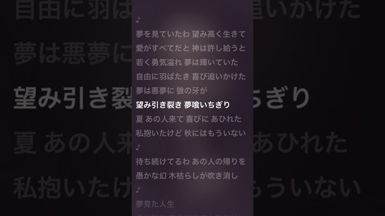 夢破れてカラオケ🎤