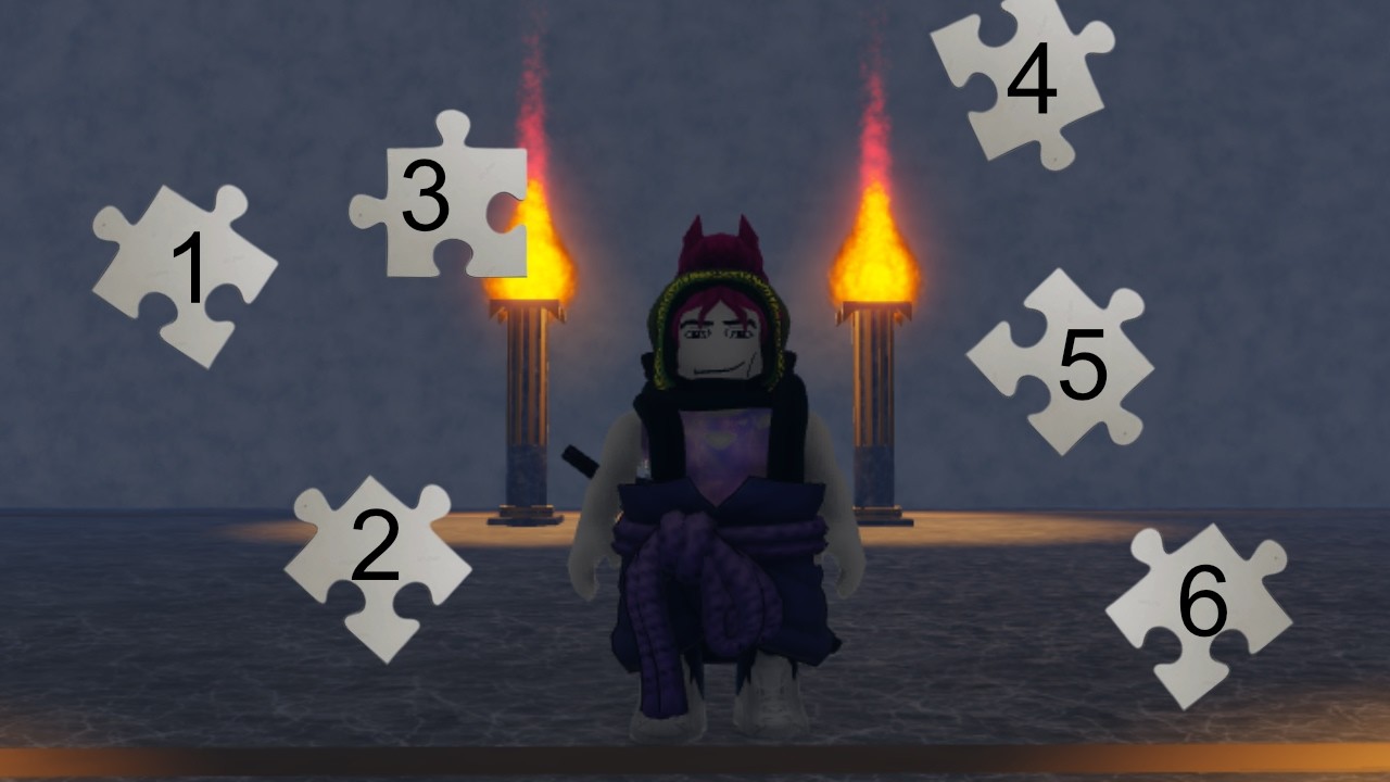 How to FIND ALL 6 DUNGEON PIECES in SAILOR PIECE