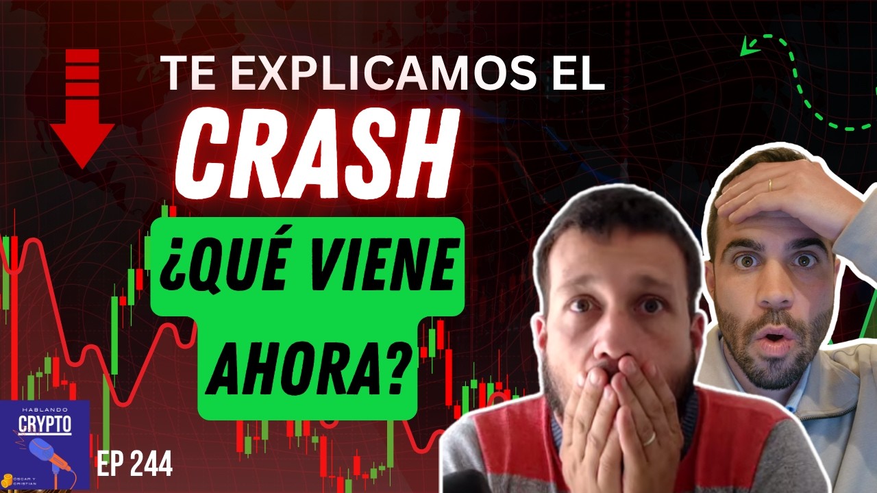 Colapso del Mercado de Criptomonedas, 19B$ evaporados. &iquest;Qui&eacute;n est&aacute; detr&aacute;s de esto? Ep 244