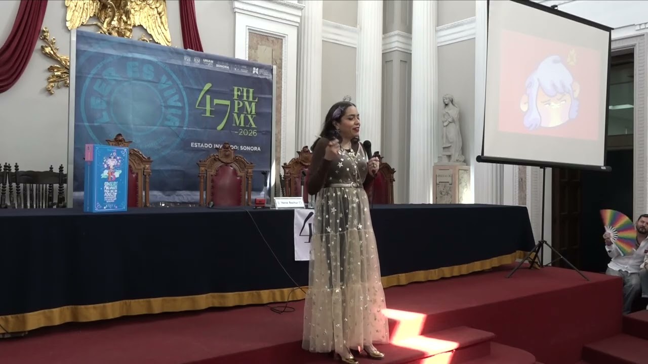Libro Consejos malvados paraa ser un adulto por Vania Bachur en FIL Minería 2026.
