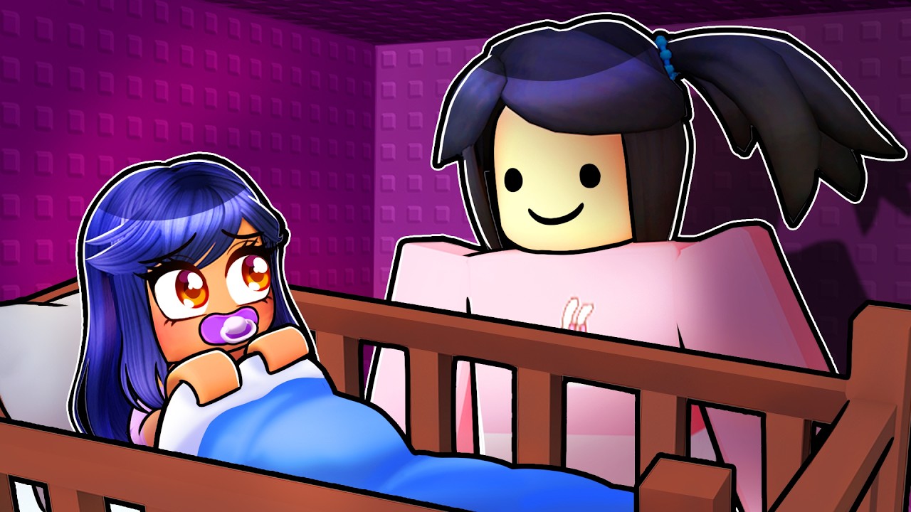 Adopting BABY APHMAU in Roblox!