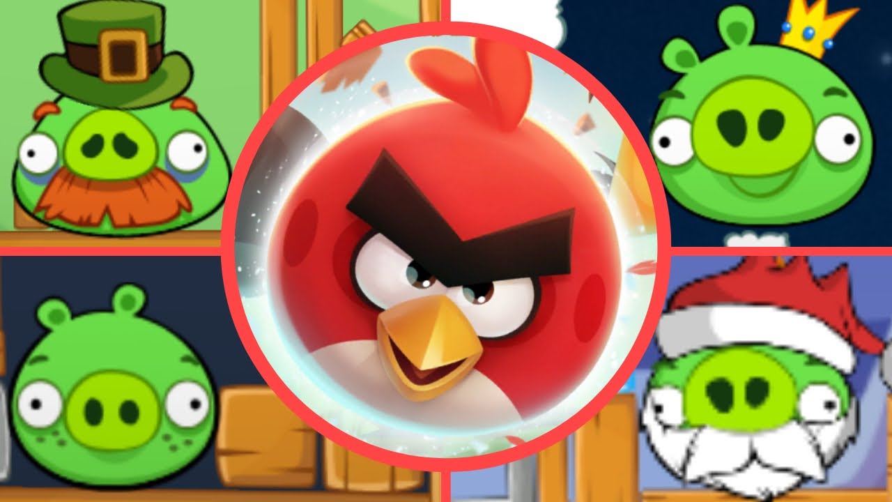 Angry Birds The Texture Ening (Versão 1.6.1) - All Bosses (Luta dos Bosses)