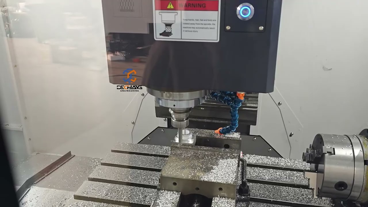 VMC850 CNC Vertical Machining Center Processing Demo