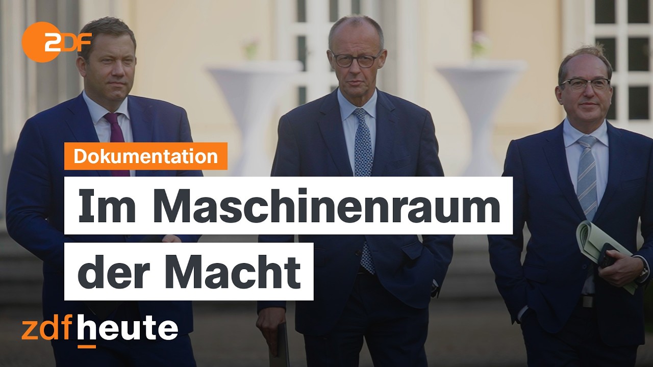 Hinter den Kulissen im Kanzleramt: Ein Jahr schwarz-rote Regierung | ZDFzeit