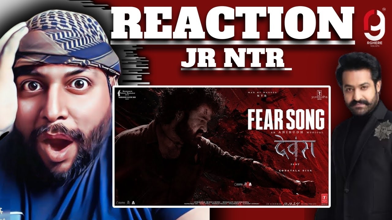 Fear Song | Devara Part - 1 | NTR | Koratala Siva | Anirudh Ravichander | Reaction By RG #reaction