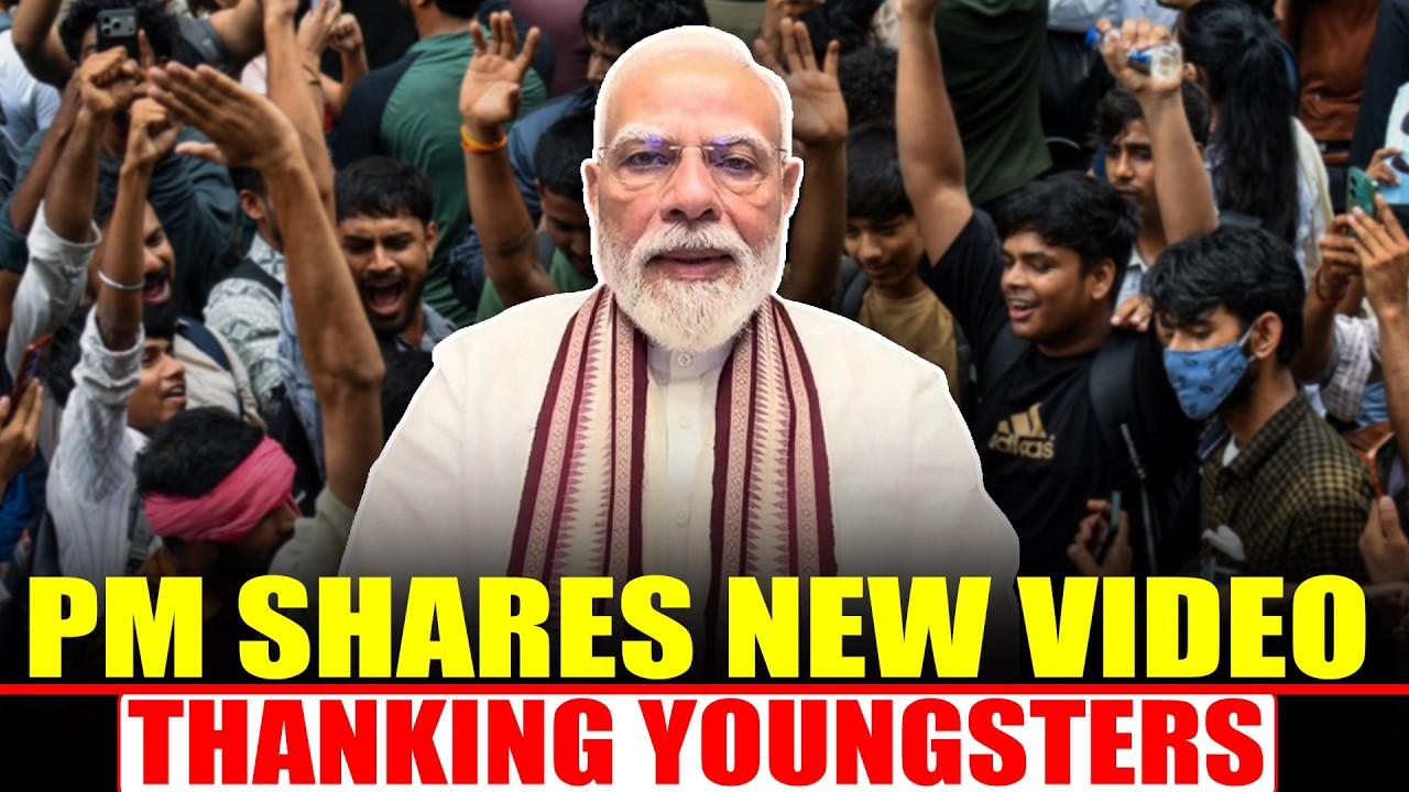 PM MODI LIVE: PM shares new video thanking youngsters I CJP Protest I CJP I Dharmendra Pradhan