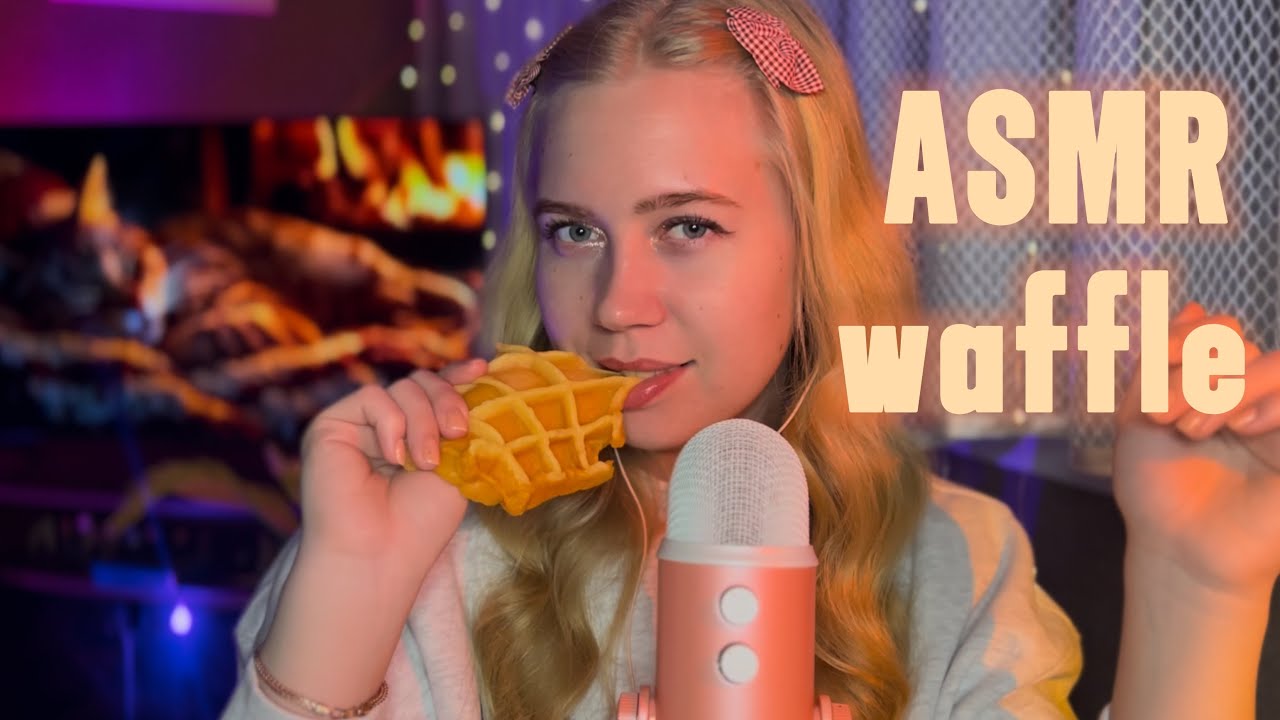 ASMR waffle | squishy waffle | #asmrminuha #asmr