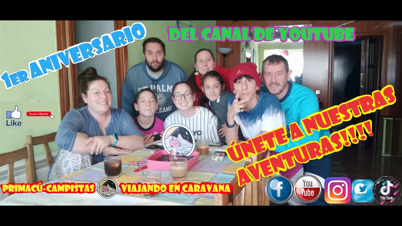 1er aniverario de primacu-campistas | Un a&ntilde;o del canal de youtube ✅suscr&iacute;bete✅ dale 👍 v&iacute;deo resumen