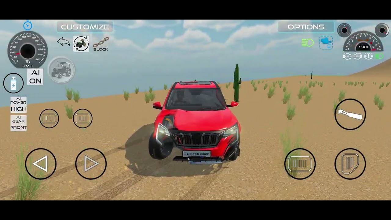 Drive JCB and Uploading_Stone FromDumperTruc in Game #truck #jcb #tractor#dumper #games 0139