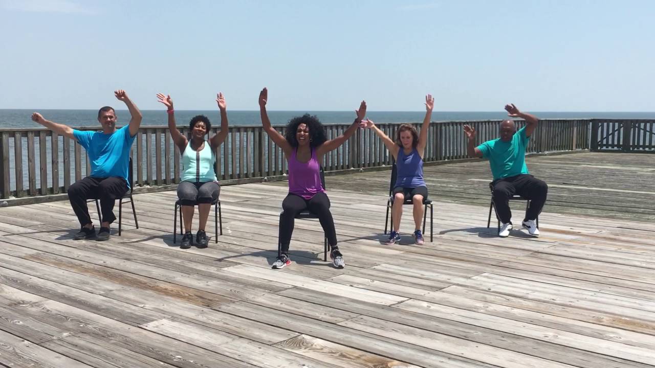 Best chair exercise routine ever!