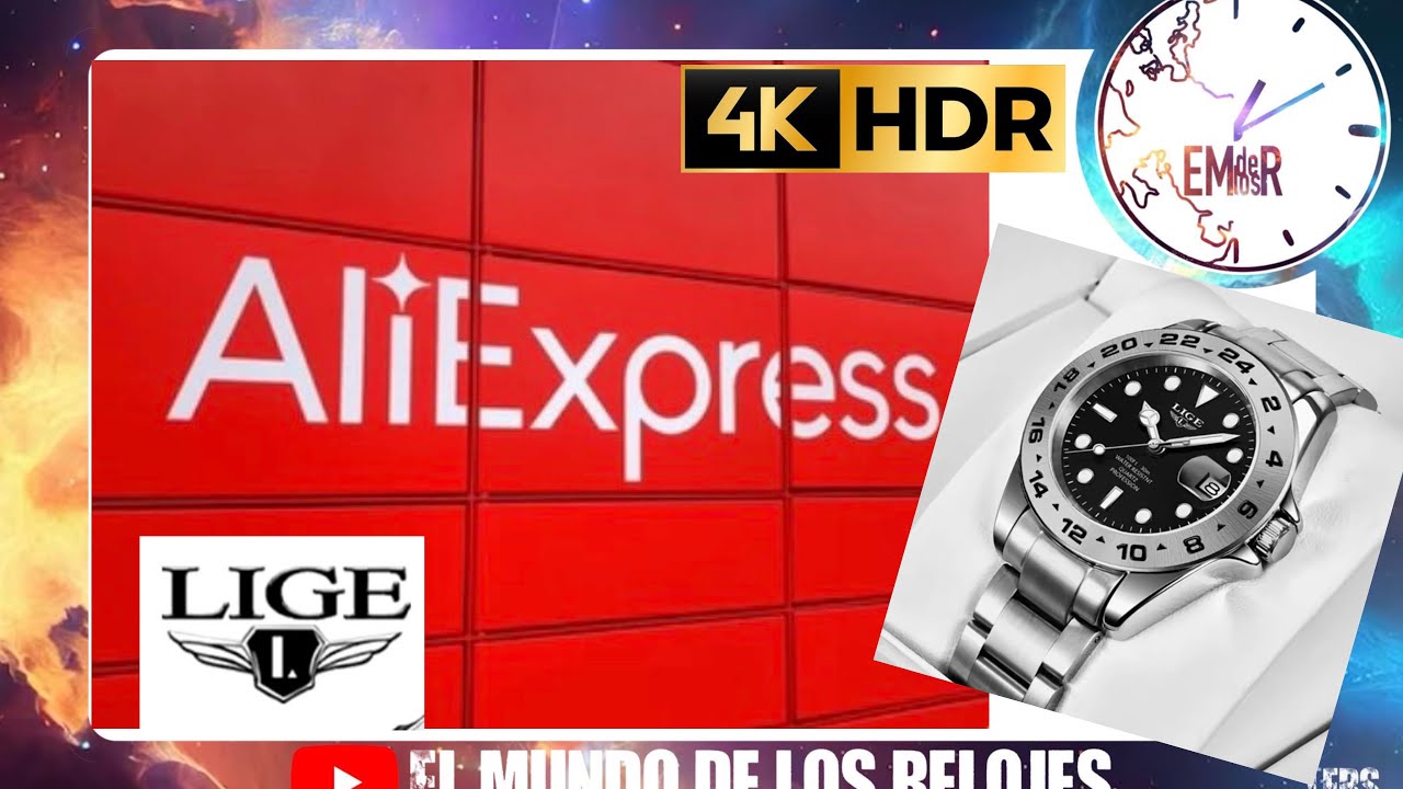 ¿QUÉ ofrece ALIEXPRESS por 15€? - RELOJ LIGE 8947