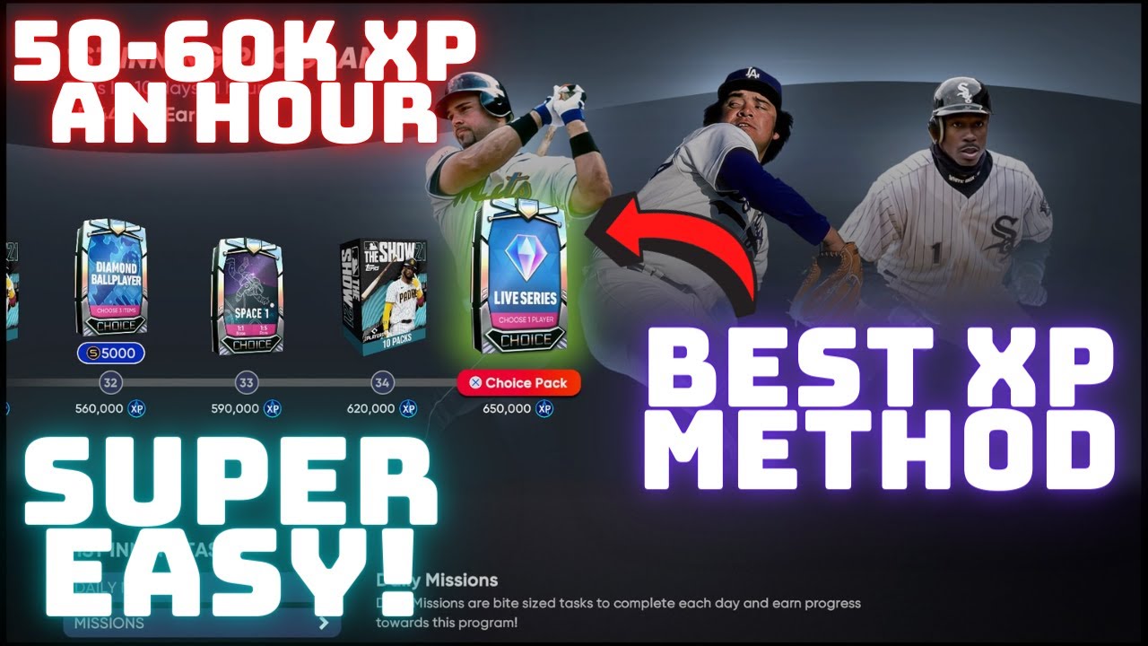 MLB The Show 21 Best XP Method