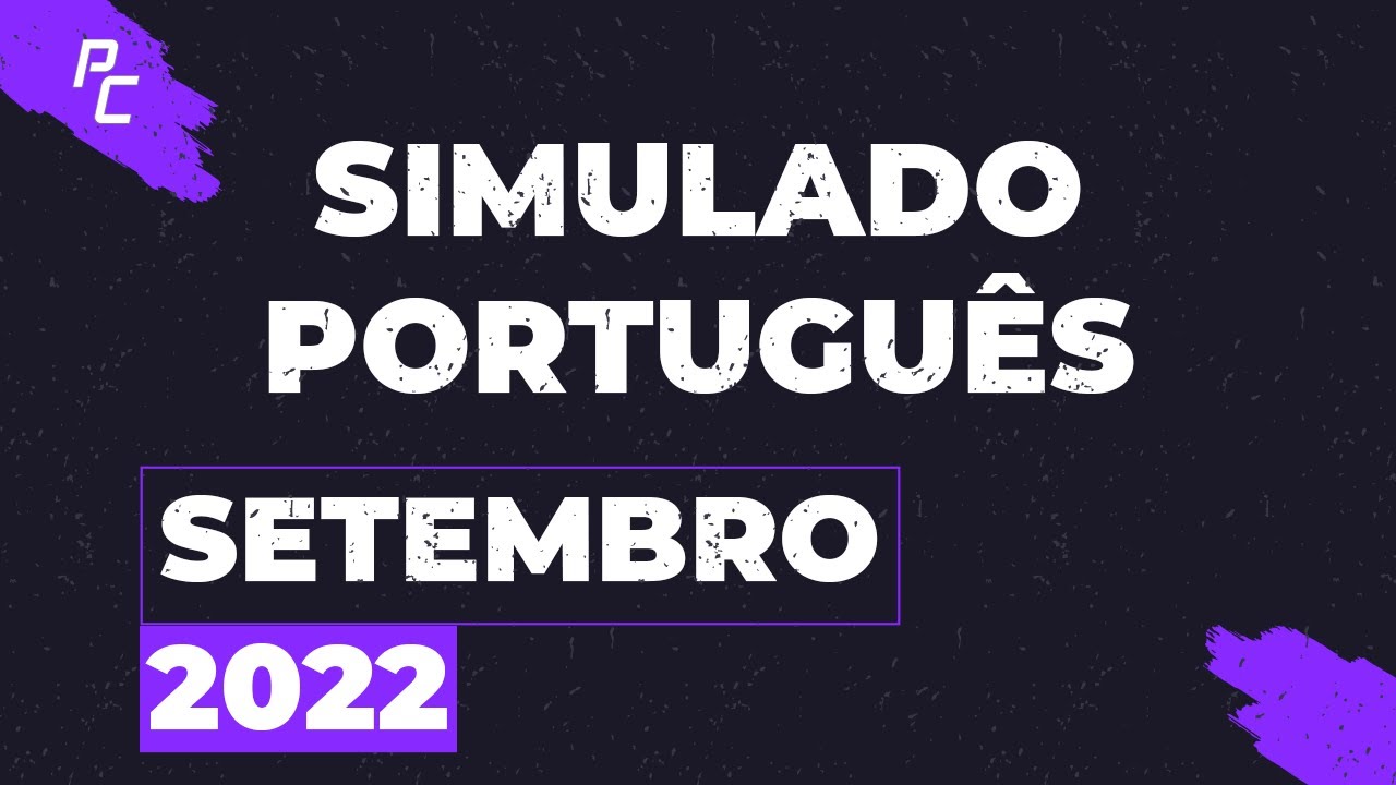 Simulado de Português - Setembro 2022