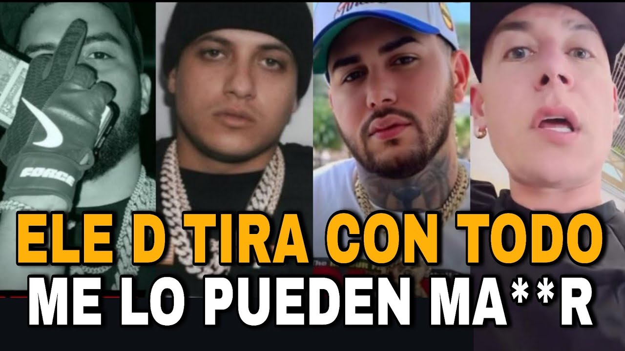 ELE D TIRA CON TODO A HANZEL LA H !!? WHITE BEAR LO APOYA! COSCULLUELA REAPARECE! TEMPO TIRA! PINA
