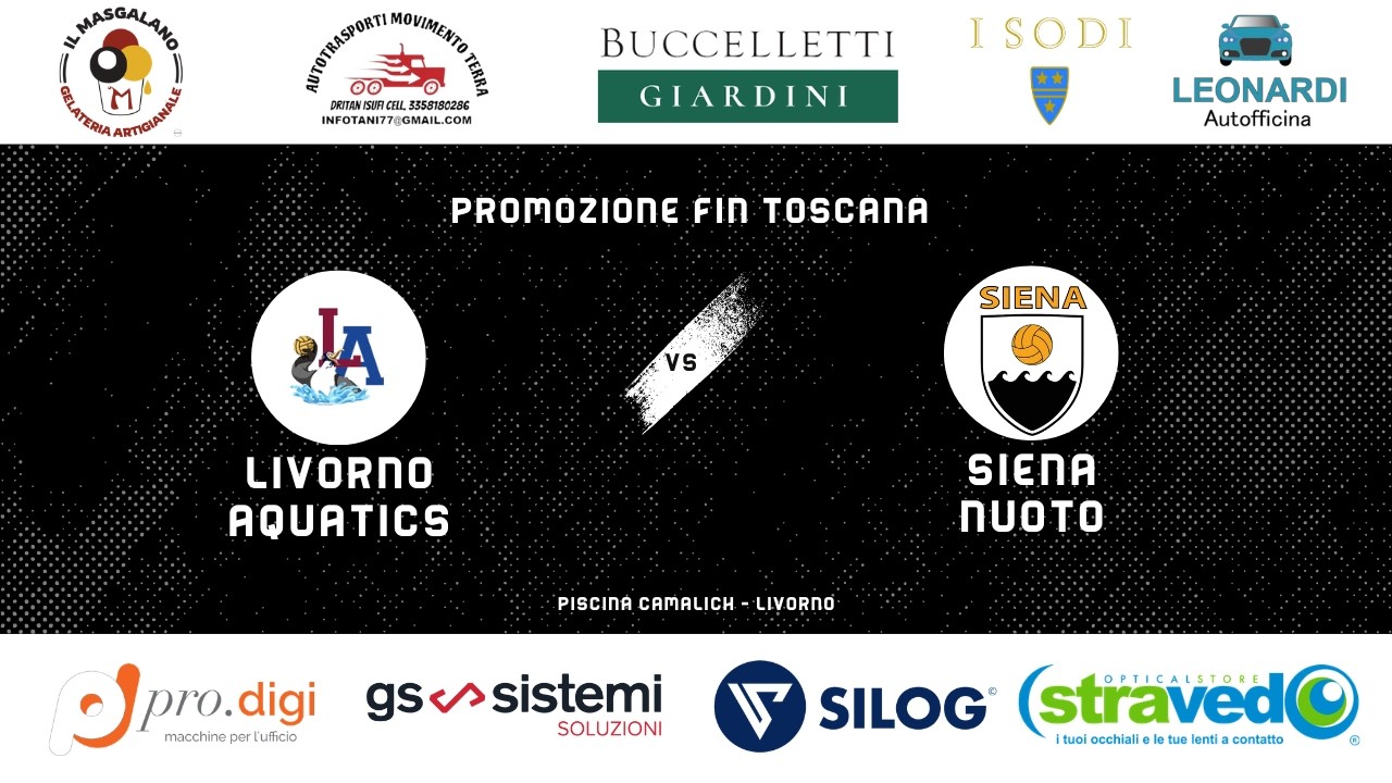 #Promozione | Livorno Aquatics - Siena Nuoto