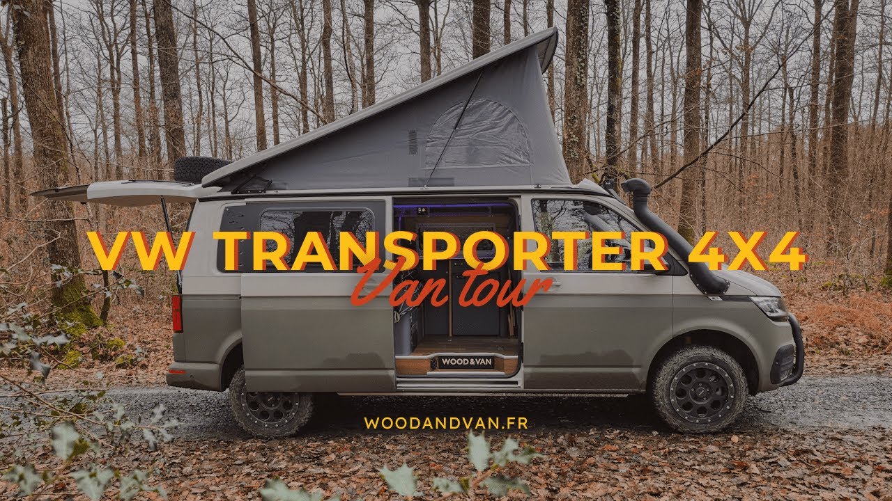 Visite de notre van aménagé 4x4 sur VW Transporter L2H1 - Van tour Wood and Van #vanaménagé