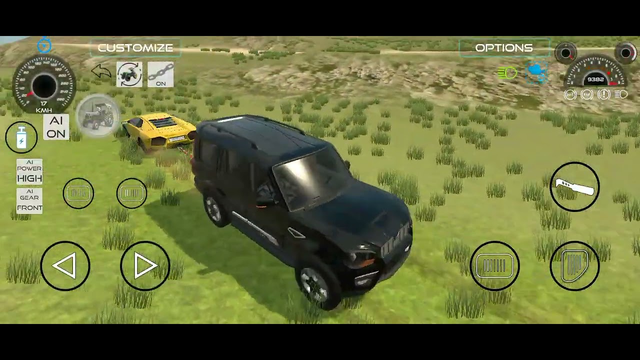 Lamborghini 🆚 Mahindra Scorpio🦂 competition where TF  🤫😨