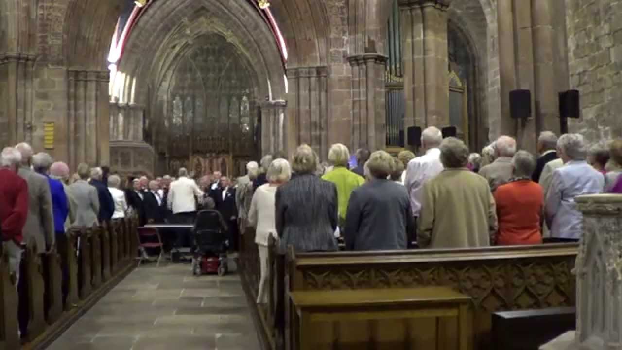 Land Of My Fathers - Rhos Orpheus Male Choir with the Co-operative Funeralcare Band North West