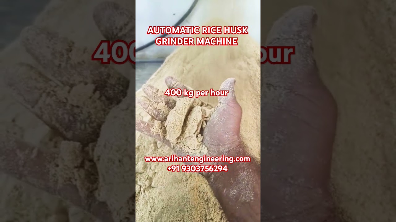AUTOMATIC RICE HUSK GRINDER MACHINE, HUSK GRINDER,RICE HUSK, CATTLEFEED,MAIZE,CORN COB,HUSK GRINDER