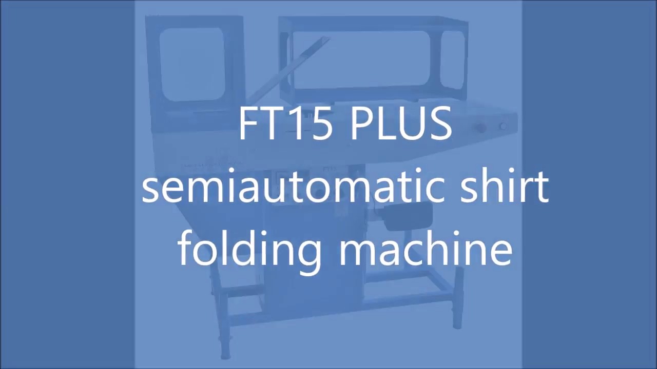 AUTOMATIC SHIRT FOLDING TABLE MOD.FT15 PLUS
