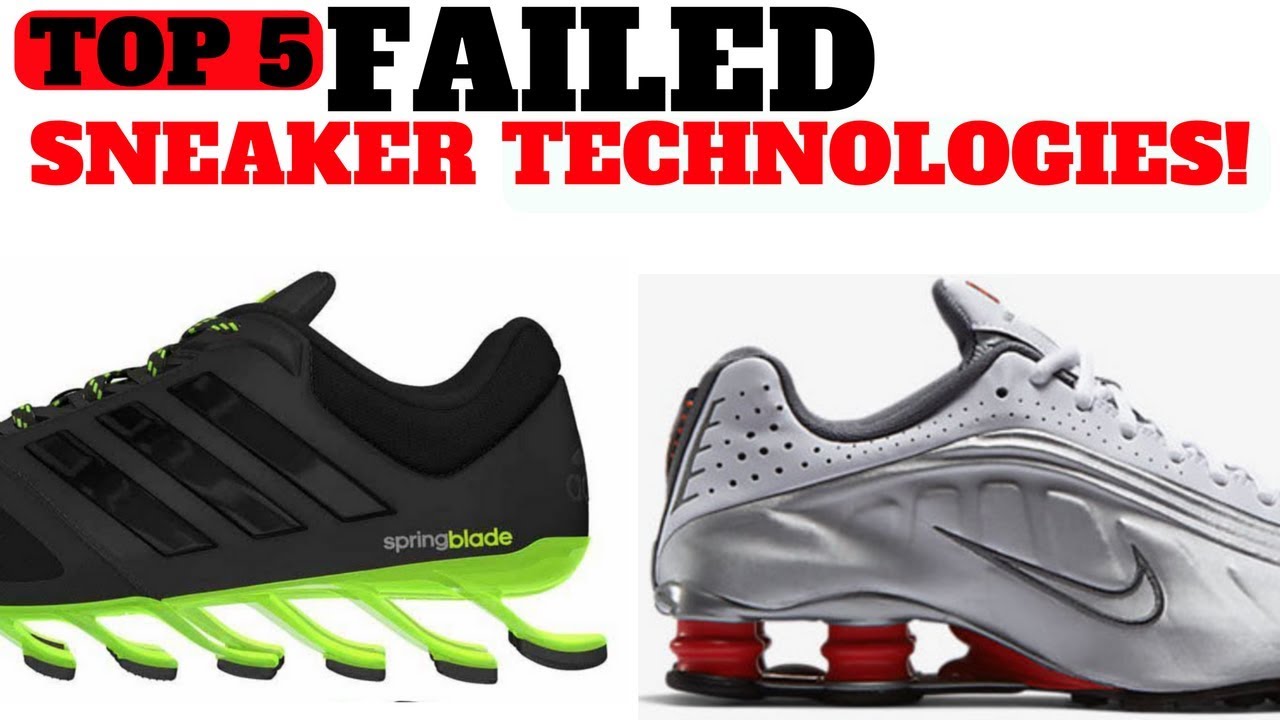 Top 5 FAILED Sneaker Cushioning Technologies!