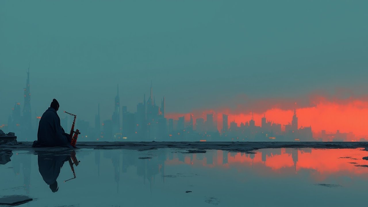 Cinematic Rooftop Sax Chill Deep House & Soulful Grooves