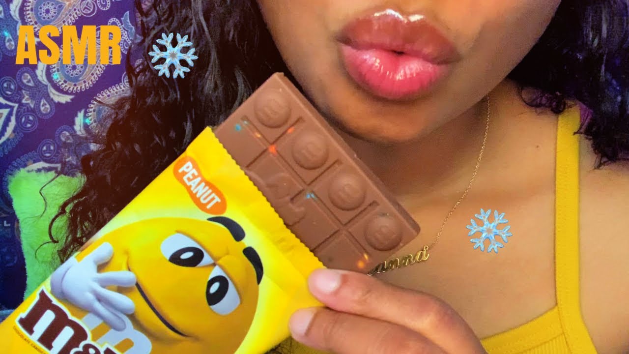 ASMR | 🌬 Frozen Chocolate 🍫 🥶 | Crunchy Eating Sounds ( Different Kinds of Chocolate)