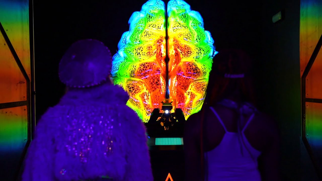 Brainstorm at AREA15 Las Vegas | Light, Sound & Sculptural Art Experience