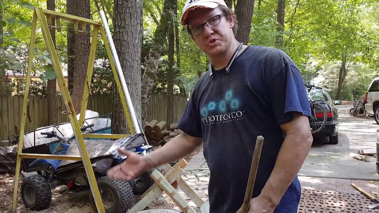 How I make Paulownia charcoal