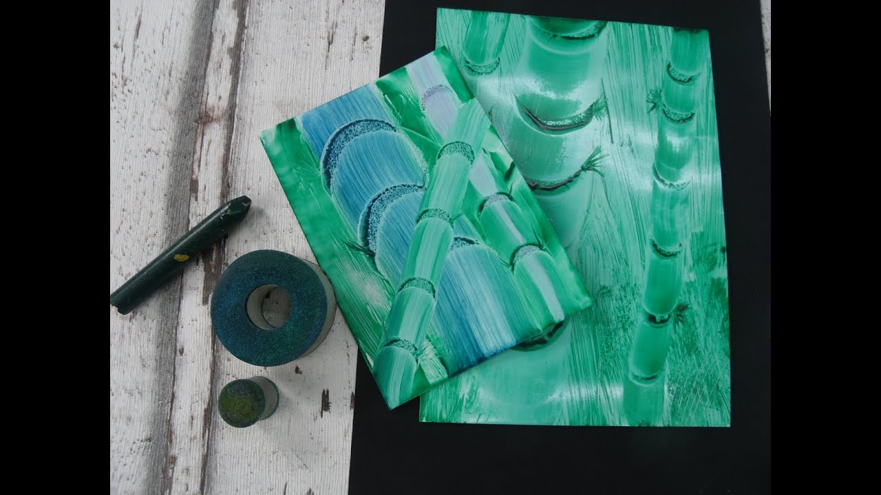 Encaustic Enkaustic Malerei -  Bambustechnik leicht gemacht [deutsch]
