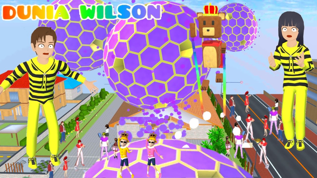 Yuta Jadi Beruang Sultan Melawan Bos Ratu Lebah 🤩 Yuta Mio Main Game Super Bear Adventure