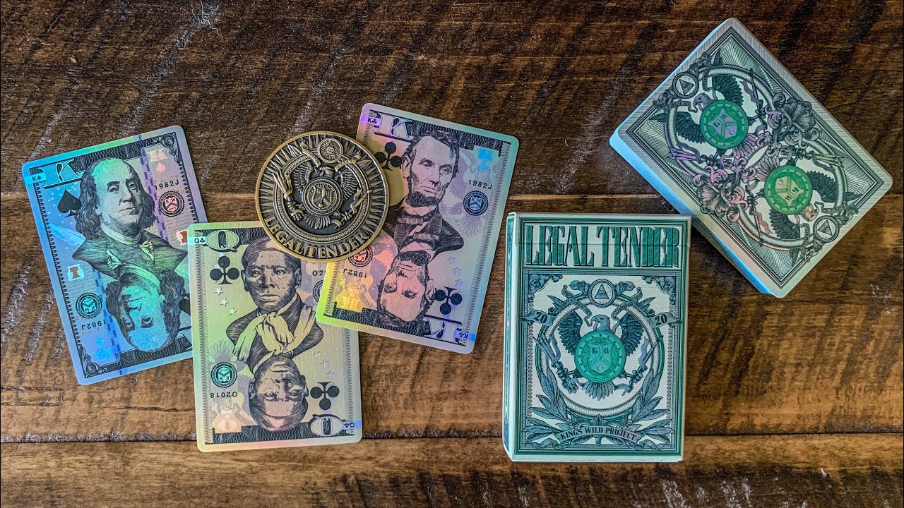 Голографическое издание Legal Tender - Kings Wild Project - Обзор колоды!