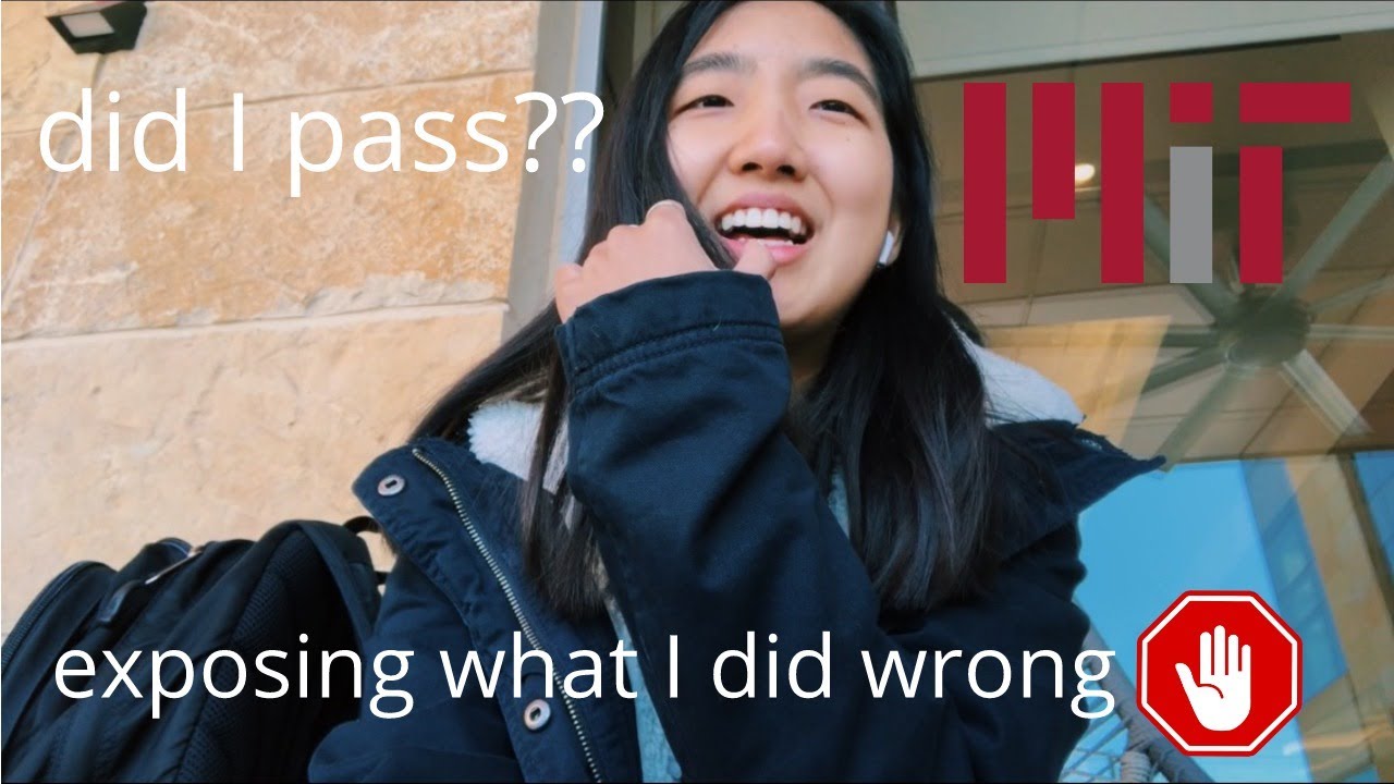 reacting to my (MIT) final grades | Sarah Chieng