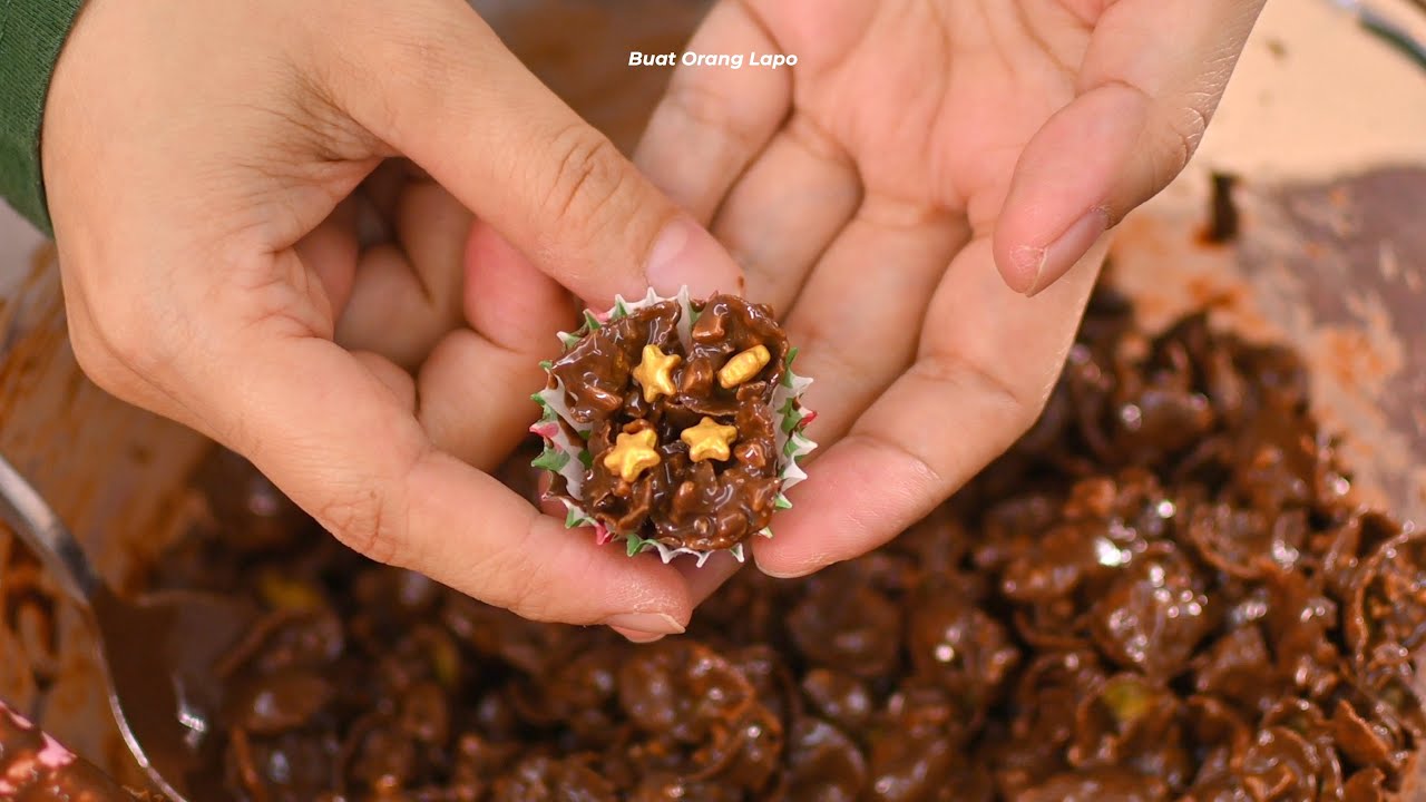 Kuih Raya 3 Bahan tanpa oven tanpa susah payah tanpa segala-galanya