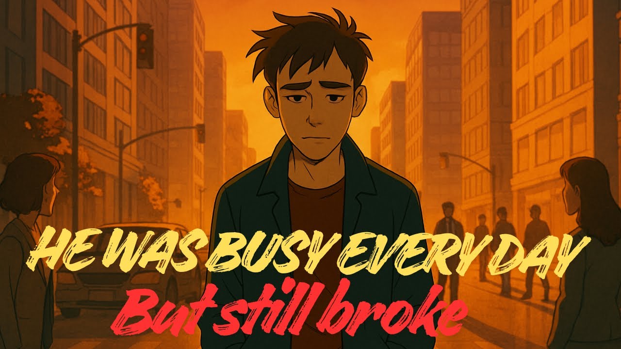 He Was Busy Every Day — But Still Broke | A Powerful Wake-Up Story