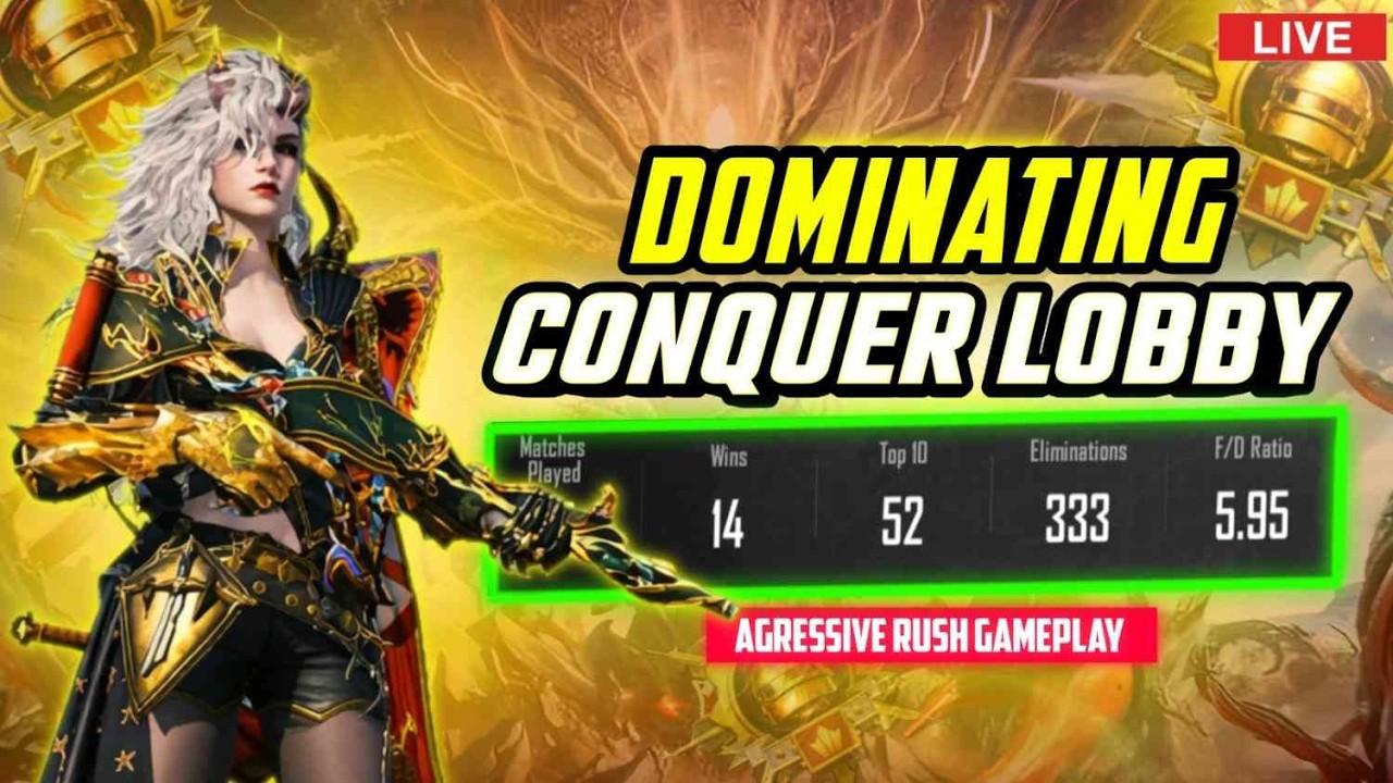 LIVE🔴FULL RUSH 1V4 CLUTCH NOOB LOBBY DESTROY #bgmi @charsiviper #bgmi #pubg #jonathan #soul #viral