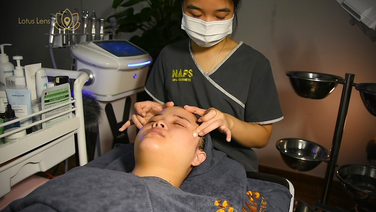 Unwind and Restore: Pampering Your Skin with Luxurious Deep Facial Massage at Naps Spa | Asmr Sleep
