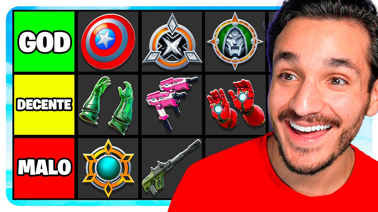 Prob&eacute; TODAS las Armas M&Iacute;TICAS de Fortnite!