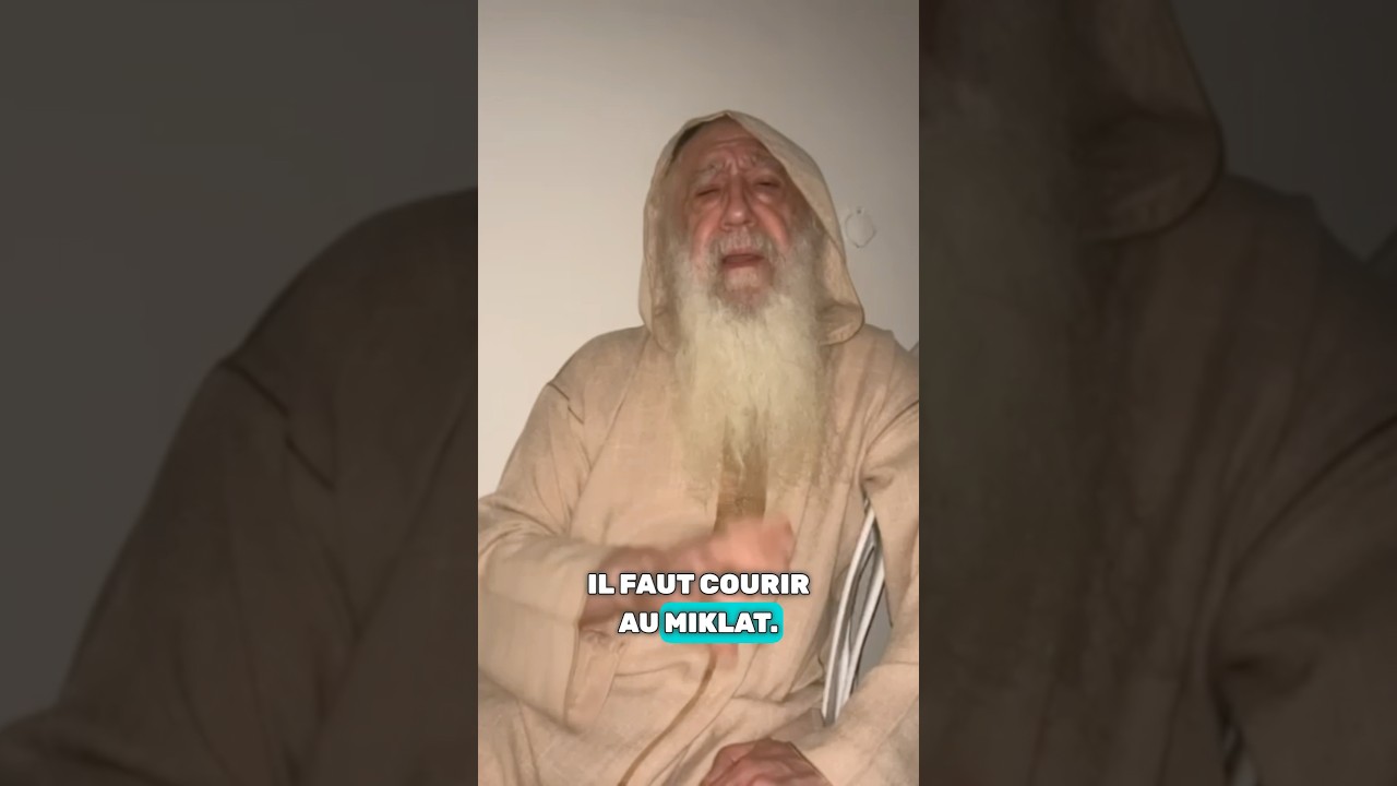 Aller au Miklat &ccedil;a sauve des vies - Le Tsadik Rabbi David Pinto Chlitah #rabbidavidpinto