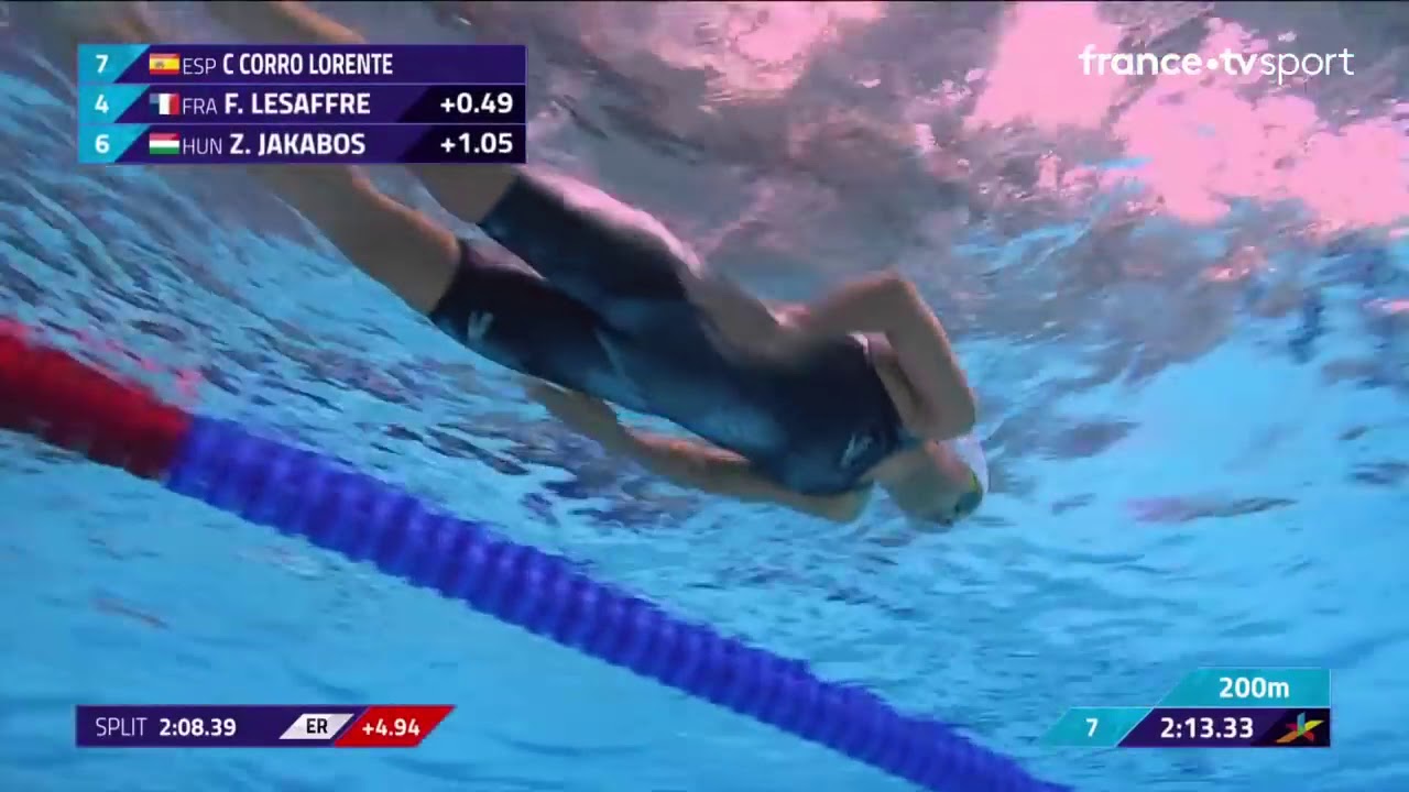 Glasgow 2018 - Finale 400 4 Nages D. - Fantine Lesaffre
