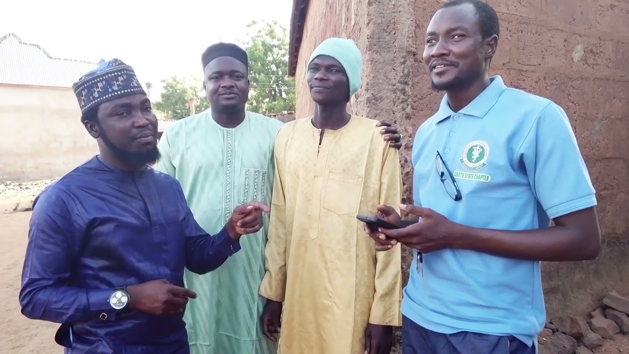 We presented 35 naira to our course mate who became a blind during servings his county.