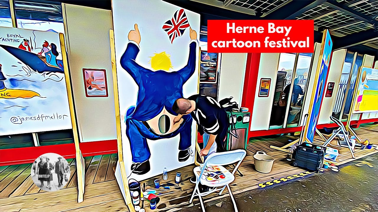 Visual journalism - Herne Bay Cartoon Festival
