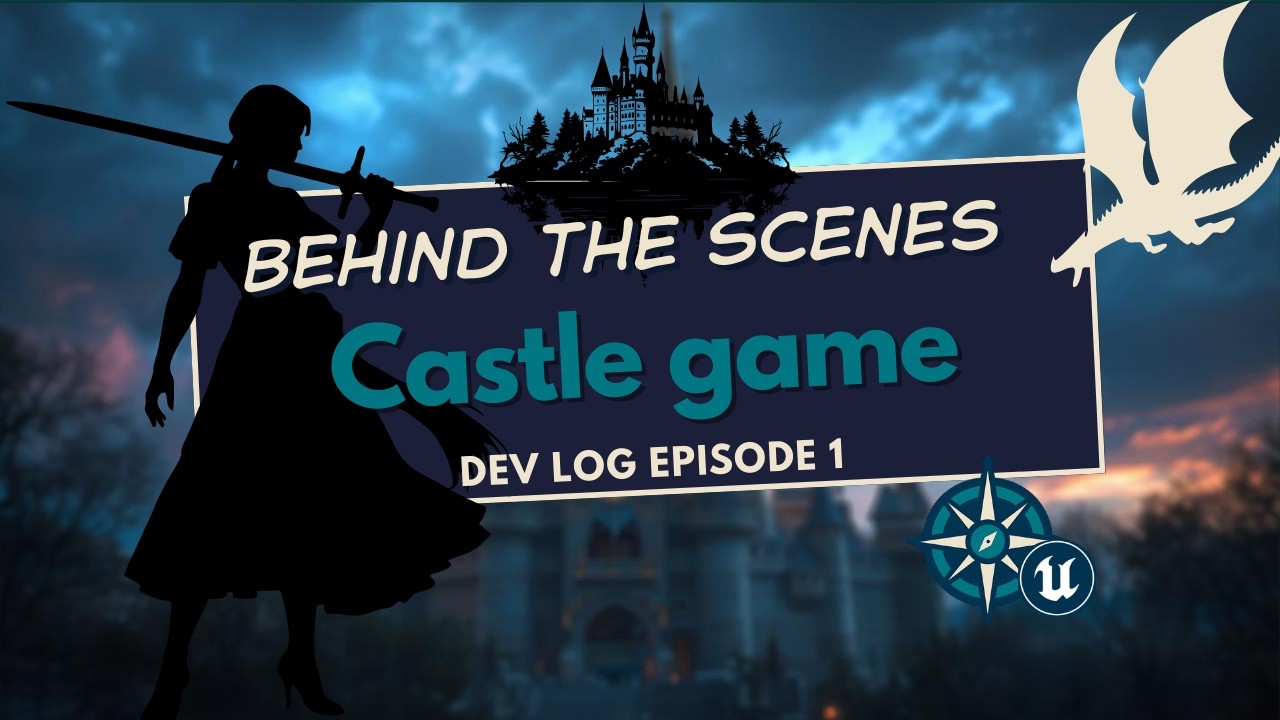 Unreal Engine Game Castle Game- Dev Log 01 - Castle door