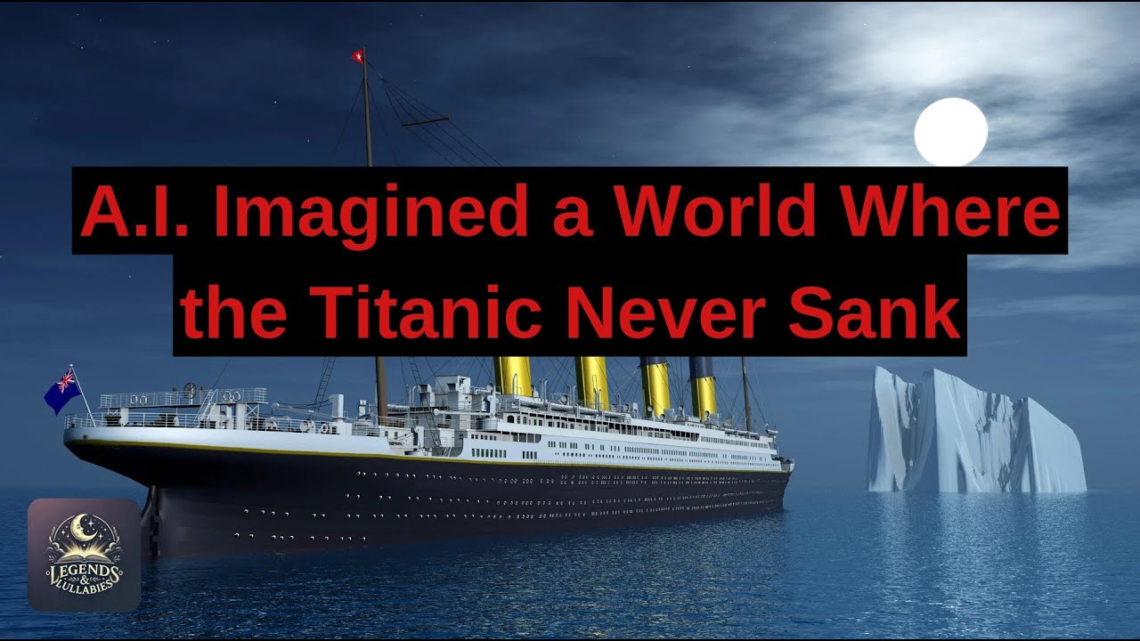 What If the Titanic Never Sank? An Alternate History Imagined by A.I.
