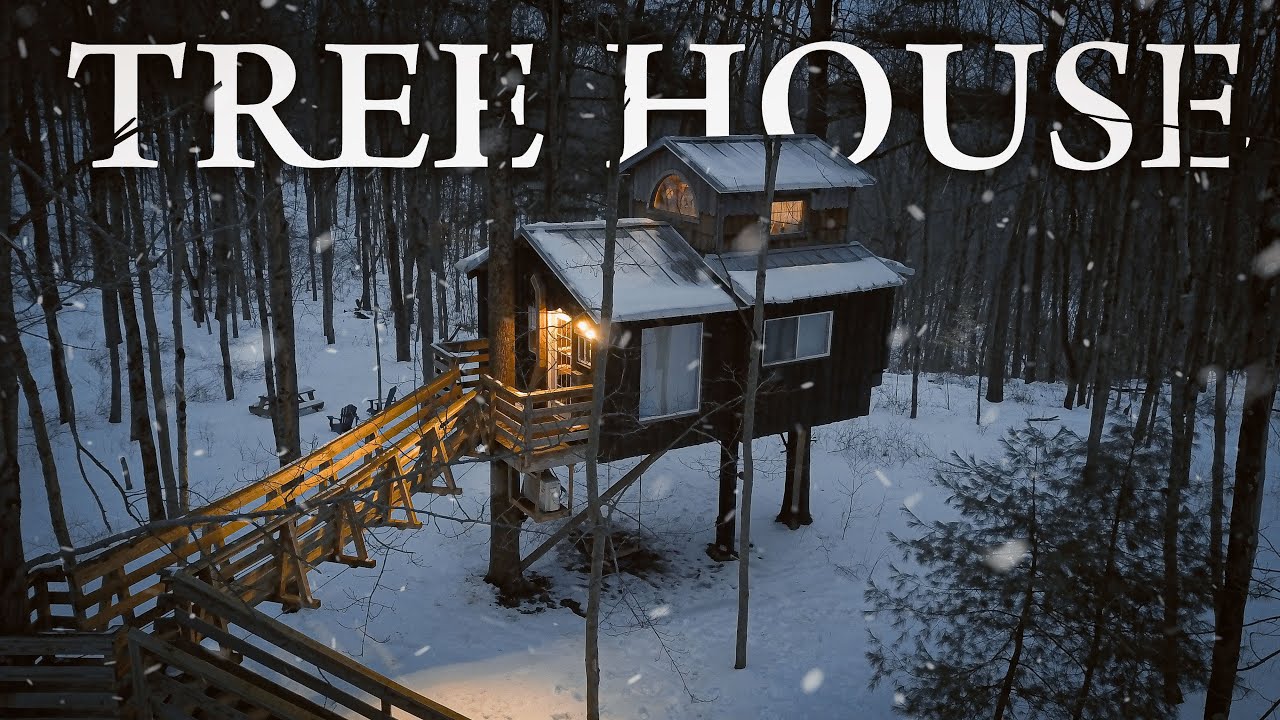 INCREDIBLE TREE HOUSE IN OHIO YOU CAN STAY IN!