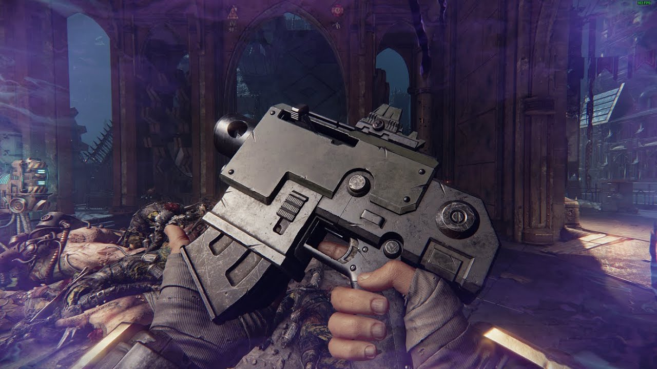Darktide Psyker | Scier's Bolt Pistol With Buffed Obscurus Force Sword | Auric Maelstrom D-I-IV-IX-G