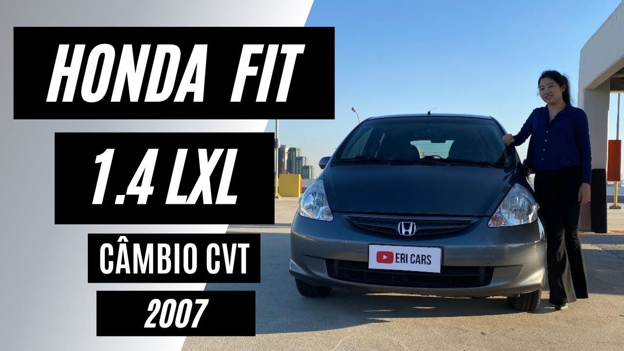 Honda Fit 1.4 LXL - 2007 - CÂMBIO AUTOMÁTICO CVT