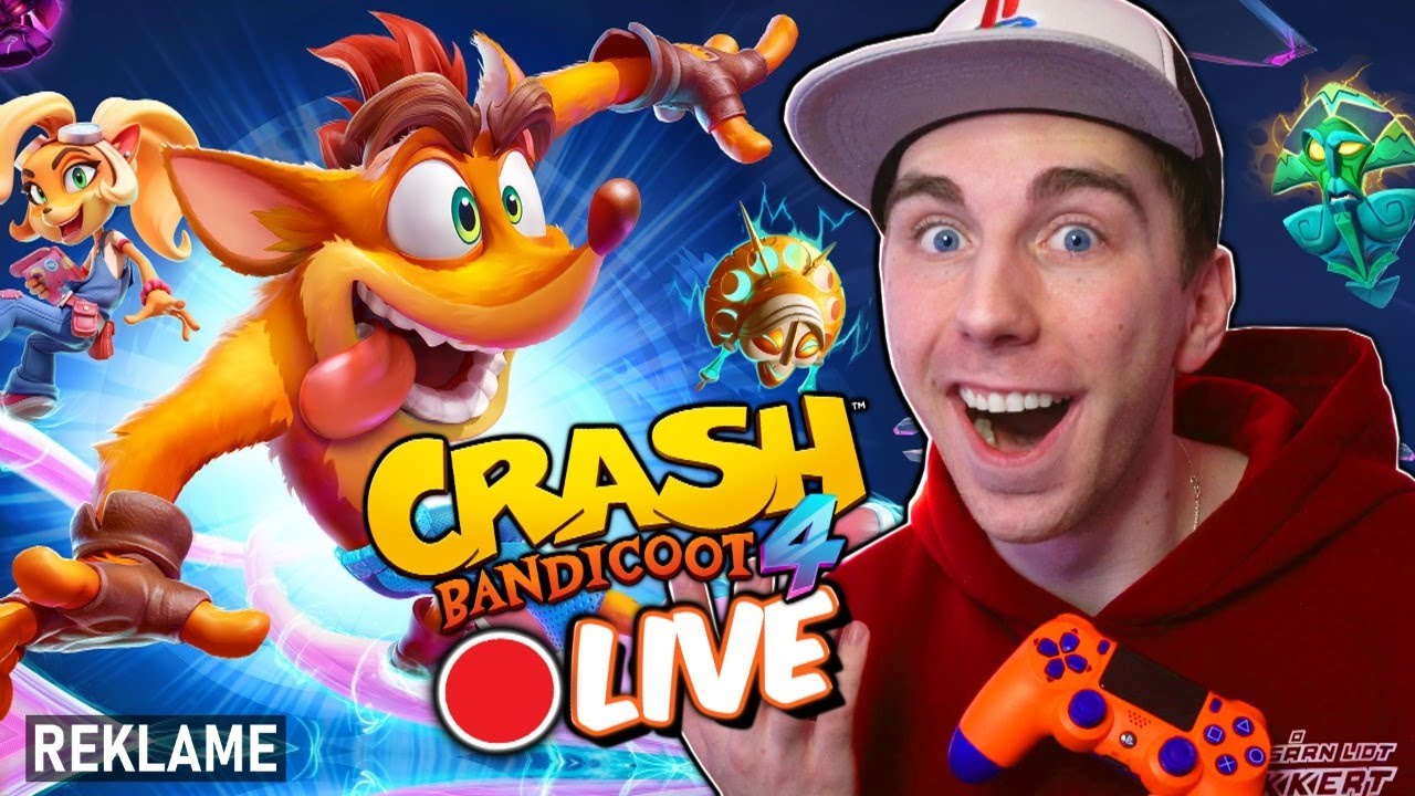 Jeg fortsætter i CRASH BANDICOOT 4 - LIVE!